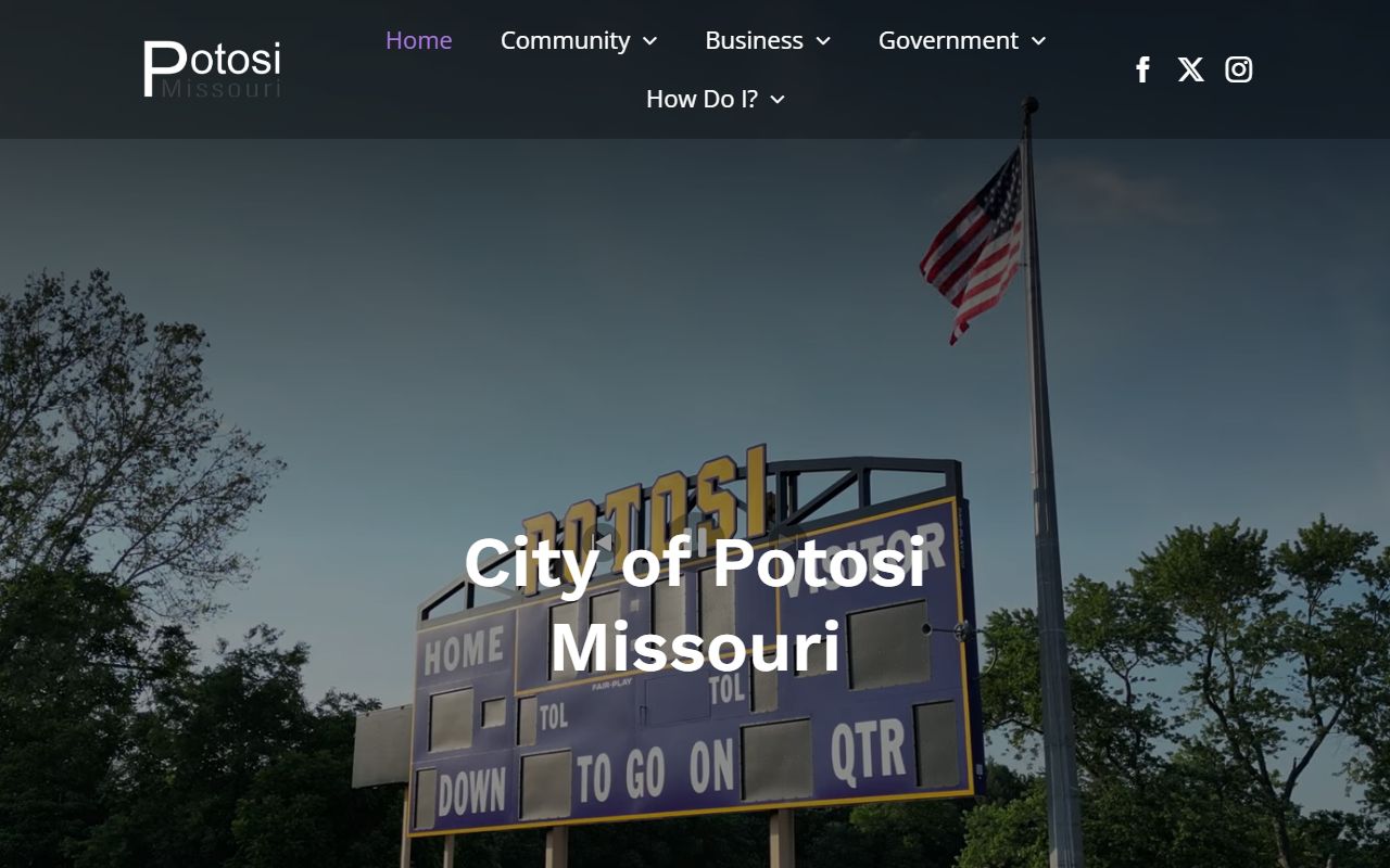 Washington County court records City of Potosi local source