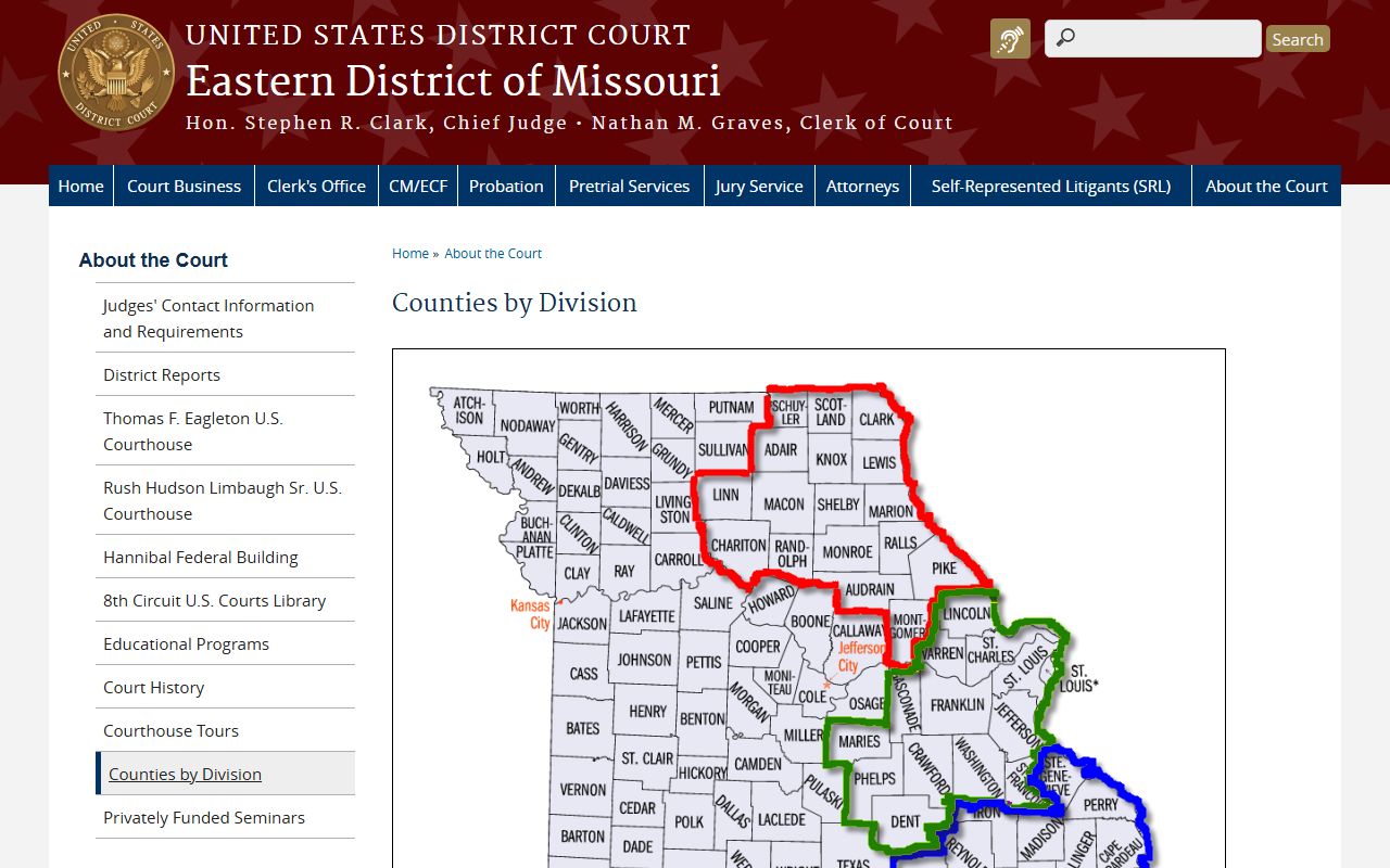 Washington County Circuit Court federal district division source